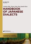 Buchcover Handbook of Japanese Dialects