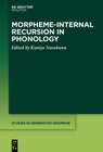 Buchcover Morpheme-internal Recursion in Phonology