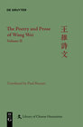 Buchcover Wei Wang: The Poetry and Prose of Wang Wei / The Poetry and Prose of Wang Wei