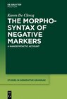 Buchcover The Morphosyntax of Negative Markers
