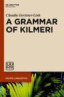 Buchcover A Grammar of Kilmeri