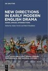 Buchcover New Directions in Early Modern English Drama