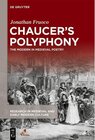 Buchcover Chaucer's Polyphony. Jonathan Fruoco