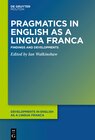 Buchcover Pragmatics in English as a Lingua Franca