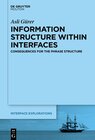 Buchcover Information Structure Within Interfaces
