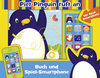 Buchcover Piet Pinguin ruft an - Buch und Spiel-Smartphone - Pappbilderbuch