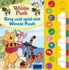 Buchcover Disney Winnie Puuh - Sing und spiel mit Winnie Puuh - Liederbuch mit Klaviertastatur - Vor- und Nachspielfunktion - 10 b