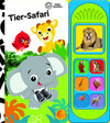 Buchcover Baby Einstein - Tier-Safari - Soundbuch - Pappbilderbuch mit 7 Tier-Geräuschen
