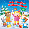 Buchcover Mein Lieder-Weihnachten - Liederbuch mit 6 integrierten Melodien - Soundbuch für Kinder ab 18 Monaten