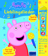 Buchcover Peppa Pig - Lieblingslieder - Mikrofonbuch - Pappbilderbuch mit abnehmbarem Mikrofon mit 5 lustigen Stimmklängen und 10 
