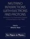 Buchcover Neutrino Interactions with Electrons and Protons