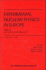 Buchcover Experimental Nuclear Physics in Europe ENPE 99: Facing the Next Millennium
