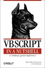 Buchcover VBScript in a Nutshell