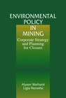Buchcover Environmental Policy in Mining