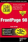 Buchcover Frontpage 98: Microsoft Certified Solution Developer Exam Cram
