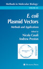 Buchcover E. coli Plasmid Vectors