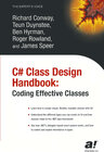 Buchcover C# Class Design Handbook