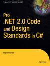 Buchcover Pro .NET 2.0 Code and Design Standards in C#