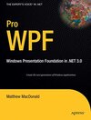 Buchcover Pro WPF: Windows Presentation Foundation in .NET 3.0