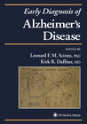 Buchcover Early Diagnosis of Alzheimer’s Disease
