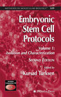 Buchcover Embryonic Stem Cell Protocols