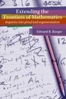 Buchcover Extending the Frontiers of Mathematics