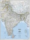 Buchcover National Geographic Map India, Planokarte