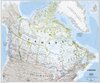 Buchcover National Geographic Map Canada, Planokarte