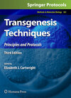 Buchcover Transgenesis Techniques
