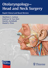 Buchcover Otolaryngology--Head and Neck Surgery