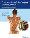 Buchcover Controversies in Spine Surgery, MIS versus OPEN