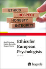 Buchcover Ethics for European Psychologists