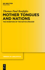 Buchcover Mother Tongues and Nations