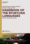 Buchcover Handbook of the Ryukyuan Languages