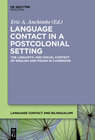 Buchcover Language Contact in a Postcolonial Setting
