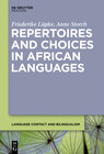 Buchcover Repertoires and Choices in African Languages