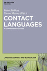 Buchcover Contact Languages