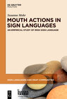 Buchcover Mouth Actions in Sign Languages
