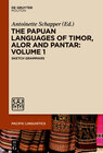 Buchcover The Papuan Languages of Timor, Alor and Pantar. Volume 1