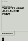 Buchcover The Byzantine Alexander Poem