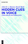 Buchcover Hidden Cues in Voice