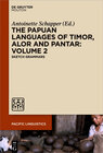 Buchcover The Papuan Languages of Timor, Alor and Pantar. Volume 2