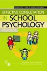 Buchcover Effective Consultation in School Psychology