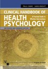 Buchcover Clinical Handbook of Health Psychology