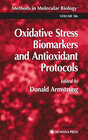 Buchcover Oxidative Stress Biomarkers and Antioxidant Protocols