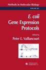 Buchcover E. coli Gene Expression Protocols