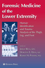 Buchcover Forensic Medicine of the Lower Extremity