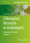 Buchcover Chloroplast Research in Arabidopsis