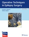 Buchcover Operative Techniques in Epilepsy Surgery