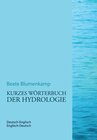 Buchcover Kurzes Wörterbuch der Hydrologie